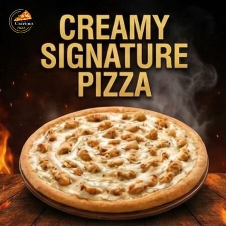 Creamy Signature Pizza